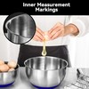 KITEISCAT Stainless Steel Mixing Bowls with Lids – Set of