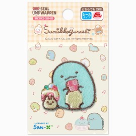 Irohaism SU352-SU40 Sumikko Gurashi Patch, Tokage Nissuri (Width x Height) 1.5 inches (3.7 cm) x Height 1.3 inches (3.4 cm)