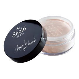 Polvo De Arroz Sheló Nabel Sellador De Maquillaje Tono Traslúcido