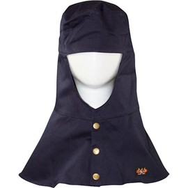 Daylight Bussan AMTX AX1301 Flameproof Hood, No Brim, LL Navy