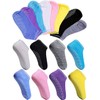 8 Pairs Non Slip Women Yoga Socks with Grips for