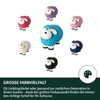 VERDOBA Mini Decorative Sheep for the Garden, Weatherproof - Blue