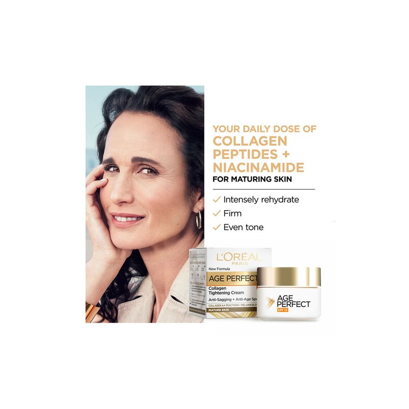 L'Oreal Age Perfect Collagen Tightening Cream SPF15 50ml