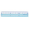Kokuyo straight ruler Manabi to the recycled PET resin scale