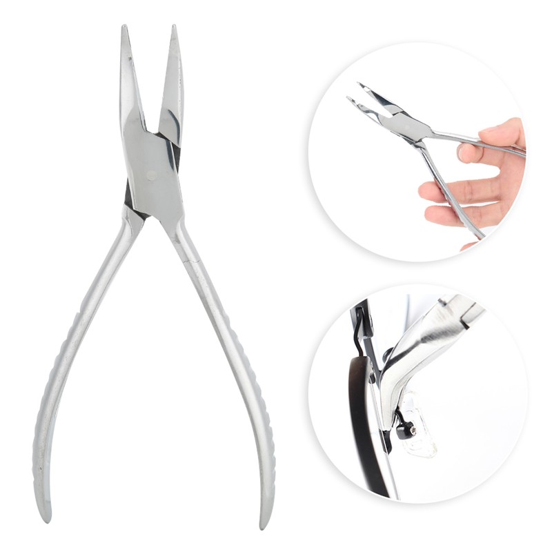 Stainless Steel Optical Eyeglasses Nose Pad Adjusting Pliers Eye Glasses