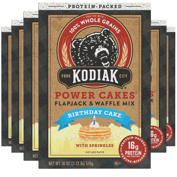 Kodiak Cakes Power Cakes - Protein Pancake Mix & Waffle