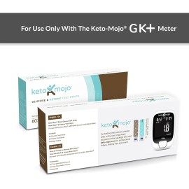 Paquete Combinado De Tiras Reactivas Keto-mojo Para Uso Sola