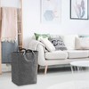 Foldable Laundry Basket Collapsible Laundry Hamper Bag Folding Dirty Clothes