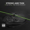 KastKing Superpower ColorShield - Línea de pesca trenzada, verde neón,