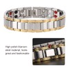 Double Strength Titanium Steel Magnetic Therapy Lose Weight Bracelet for