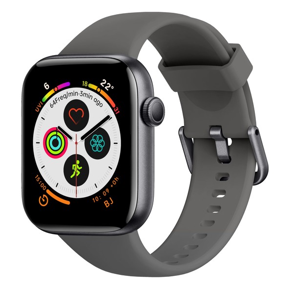 AcclaFit Smartwatch Damen Herren, 1.85 Zoll HD-Display Smart Watch mit