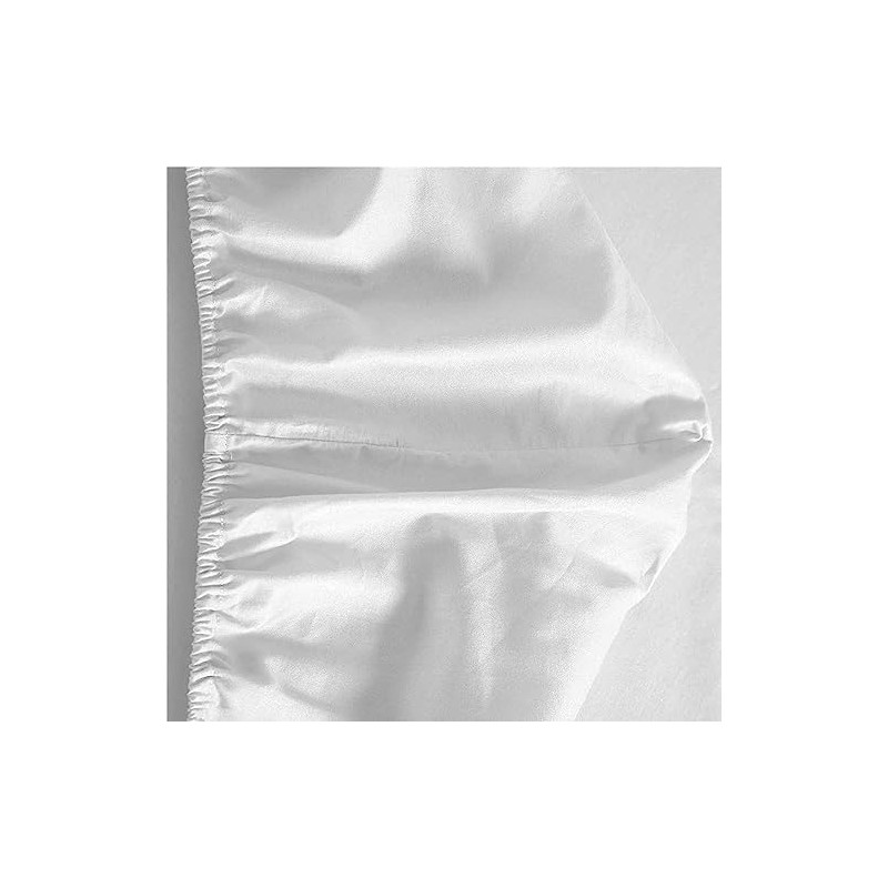 200 Thread Count 100% Egyptian Cotton Fitted Sheet - 16"/40cm