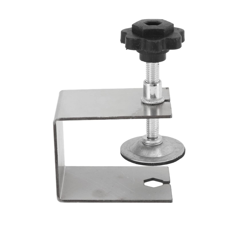 Akozon Heavy Duty 2-Piece Drawer Front Mounting Clamp, Professional Drawer