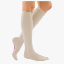 Mediven Compression Socks 15-20 mmHg Knee High Medical Support Medi White Size L