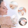 Rtteri 200 Pcs Soap Exfoliating Bag, Natural Sisal Soap Pouch,