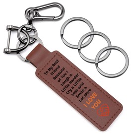 Best Friend Key Chains Gift for Women Men Friendship Gifts for Women Best Friends Besties Birthday Gifts Idea Unique Friendship Gift for Besties Sister Anniversary Christmas Graduation Keychain