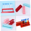 iplusmile 6pcs Test Tube Racks Holder for Laboratory Supplies Lightweight