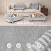 EHEYCIGA Cute Cat Couch Beds for Indoor Cats - Striped
