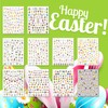 TailaiMei 10 Sheets Easter Nail Stickers, Self-Adhesive Rabbit Nail Art