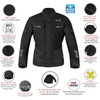 HWK Adventure/Touring Motorcycle Jacket For Men Textile Motorbike CE Armored