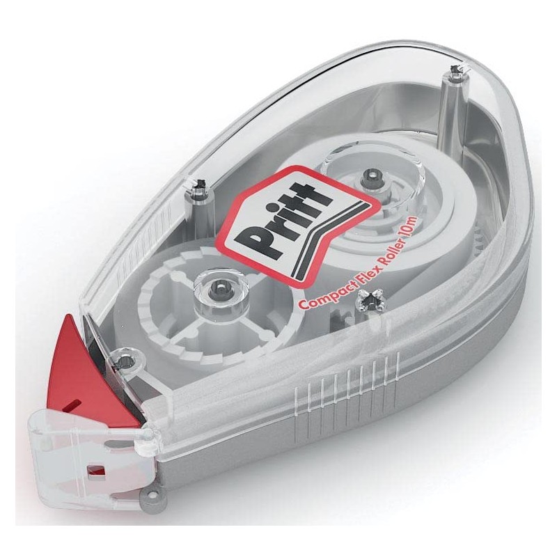 Pritt 1 x 6mm x 10m Clear Plastic Correction Tape