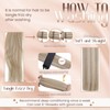Hetto Tape Extensions Real Hair Brown 60 cm Tape-In Extensions