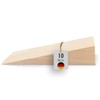 Haggiy hardwood wedges - beech wheel chocks (pack of 10),