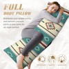 Native Indian Western Tribal Body Pillow Cover - Pillowcases 20"x54"