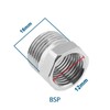 eMagTech 4Pcs 3/8 Male to 1/4 Female Connector Water Pipe