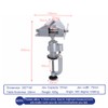 Universal Table Vise with 360 degrees Swiveling Head Clamp for
