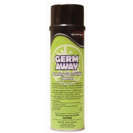 Quest Specialty New Germ Away Foaming Germicidal & Disinfectant Cleaner for Hard Surfaces 12 Pk