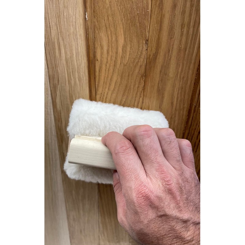 Tru Lamb - 5'' Genuine Lambskin Hand Stainer Block &