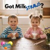 Dippin’ Dots Magically Flavored Milk Straws - Cookies N’ Cream,