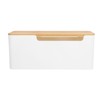 Cable Management Box Stylish Extension Socket Cord Organizer Box with