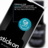 Gloss Over stick on base con calcio para pegar geltip