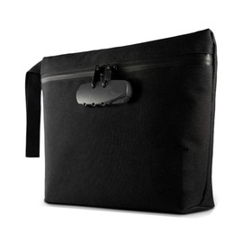 Ciana Secure and Scent-Free Storage Bag with Combination Lock - Keep Your Contents Fresh and Confidential - Premium Smell Proof Bag for Travel, Home, and More (Black)