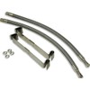 TireMinder 16-19.5 Inch Braided Steel Valve Extender Kit for Dually