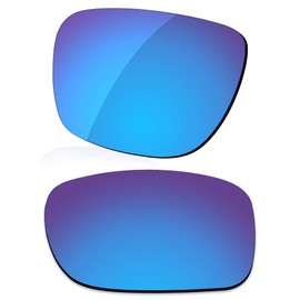 LenzReborn Polarized Lens Replacement for Oakley Sliver XL OO9341 Sunglass - Ice Blue - Polarized Mirrored