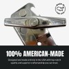 EasyTwist Heavy-Duty Manual Swing Away Can Opener with Carbon Steel