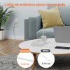 TerHavn Extension electrica Corta 1.5M y Regleta Multicontacto con 8
