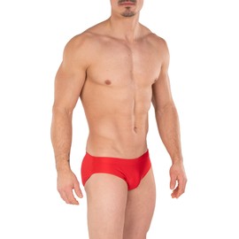 Gary Majdell Sport Traje de baño para hombre , Rojo, Small