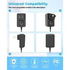 SLLEA AC/DC Adapter Compatible with Pool Blaster 22051EL 23051EL 20050CL 21051DL 26051SL 22151EL 26050SL Water Tech LC099-2SK Adaptor