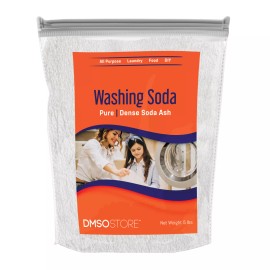 DMSOSTORE Sodium Carbonate (Soda Ash) 99.95% Purity: Laundry Washing Soda 10lb