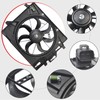 Radiator Cooling Fan Assembly Compatible with 2008-2016 Town&Country 2008-2017 Grand