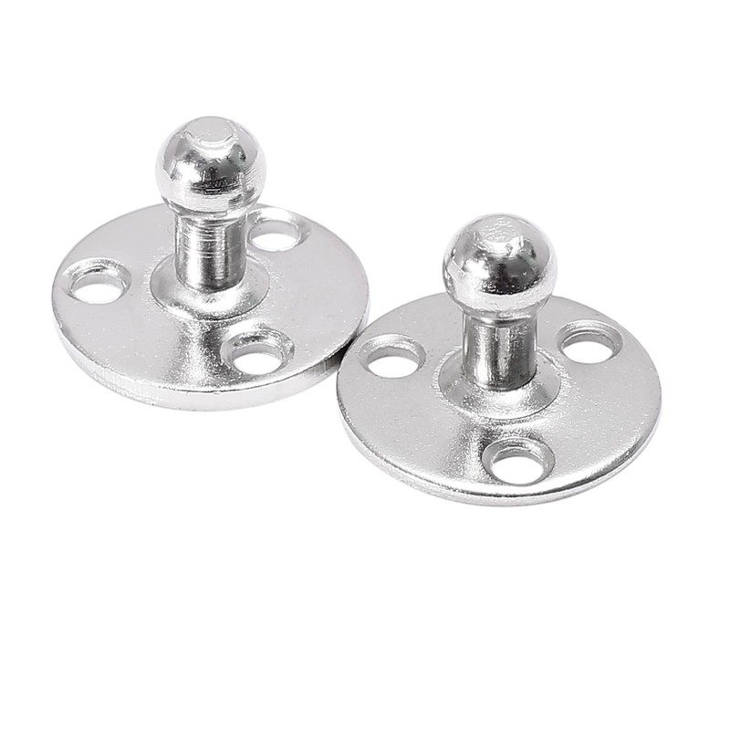 X AUTOHAUX 2 Set 10mm Car Ball Studs Mounting Brackets