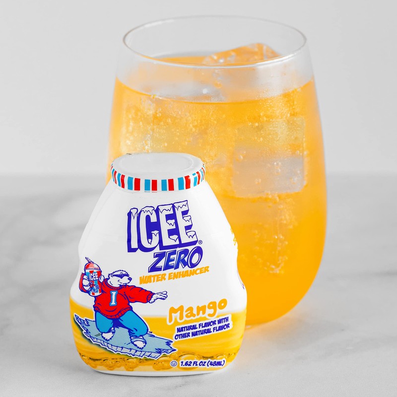 ICEE Zero Calorie Cherry, Blue Raspberry, Orange and Mango Liquid