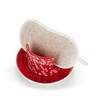 DEMDACO byDesign Serving Holiday Red and White Sponge 3x5 Inch,