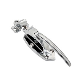 Xnrtop Freezer Door Flush Mounted Walk in Latch Handle, 145mm, Silver Tone