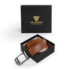VRLEGEND Men's Leather Belt, Business Men's Belt, Auto Belt, Click