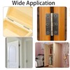 Adyoney 10 Pcs 2.5 Inch Antique Bronze Door Hinge Cabinet